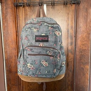 Floral Jansport Backpack